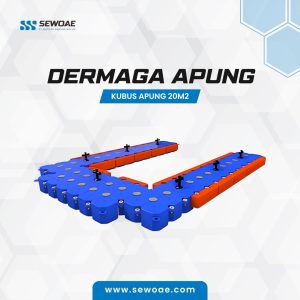 Dermaga Apung Type Kubus Apung 20m2
