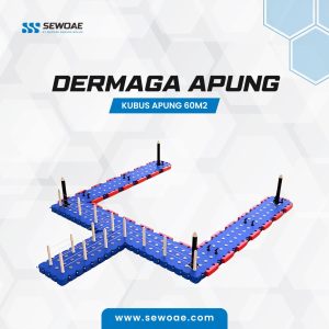 Dermaga Apung Type Kubus Apung 60m2