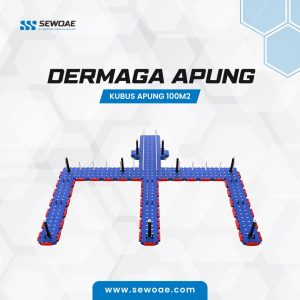 Dermaga Apung Type Kubus Apung 100m2