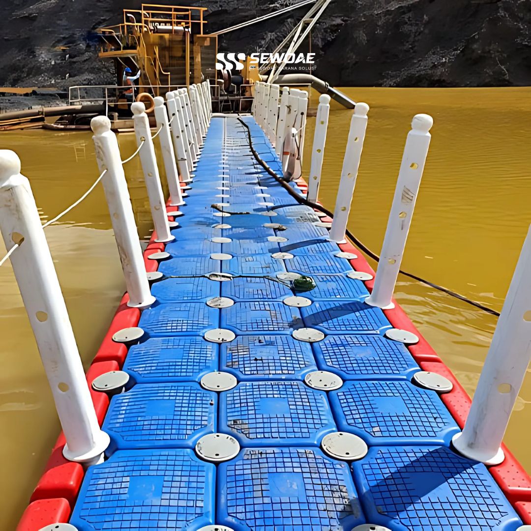 Jembatan Apung Type Kubus Apung 1.5 x 30 m