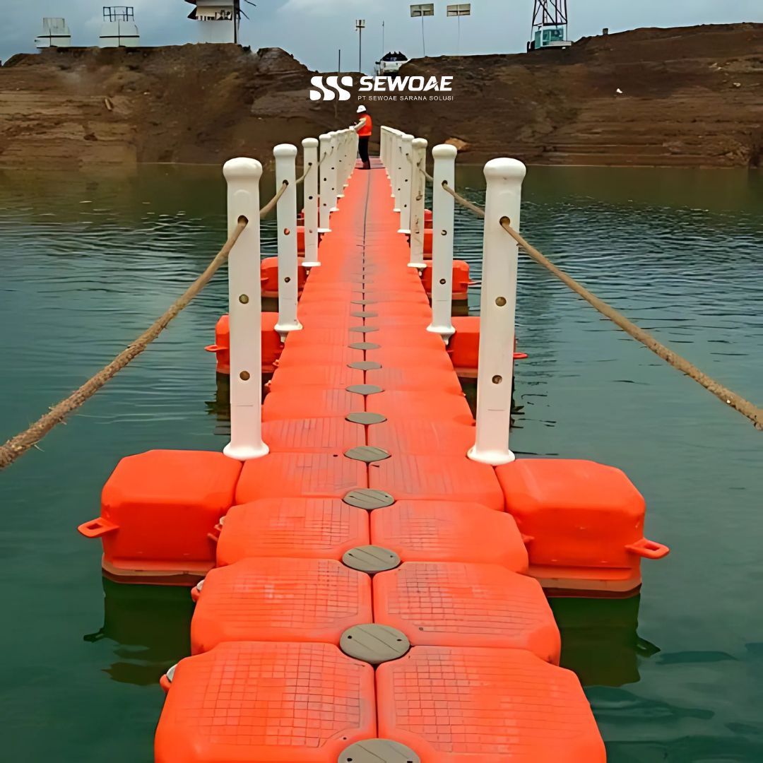 Jembatan Apung Type Kubus Apung 1.5 x 30 m