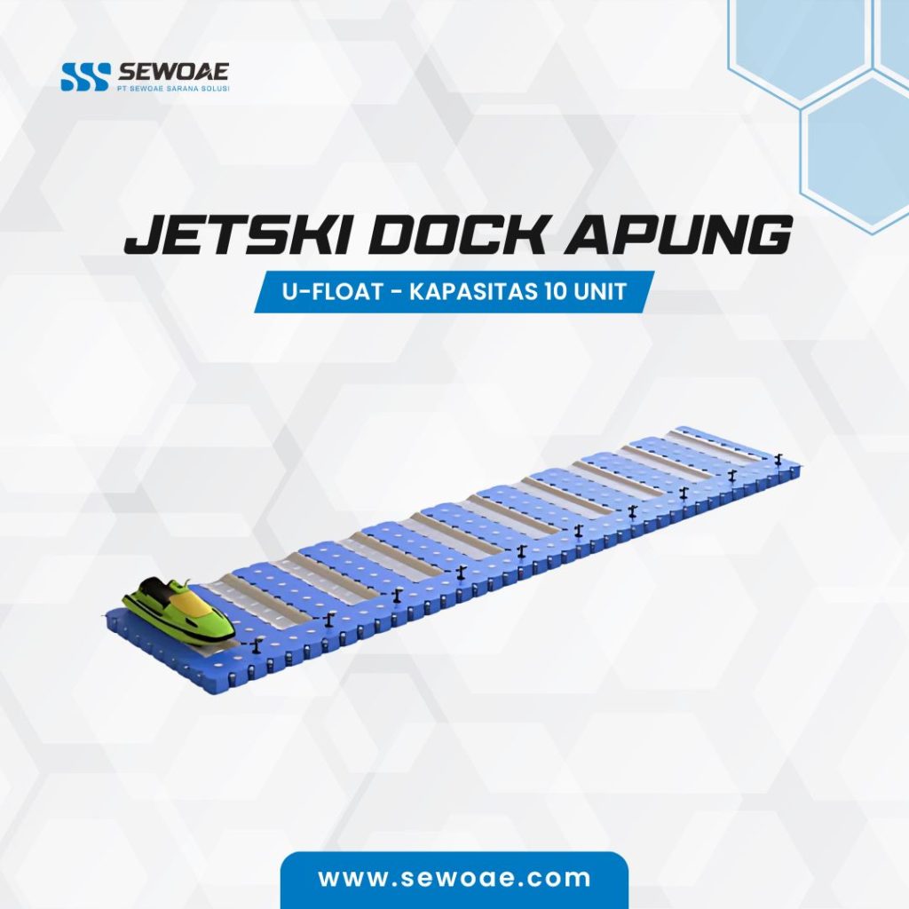 Jetski Dock Apung U-Float - Kapasitas 10 unit