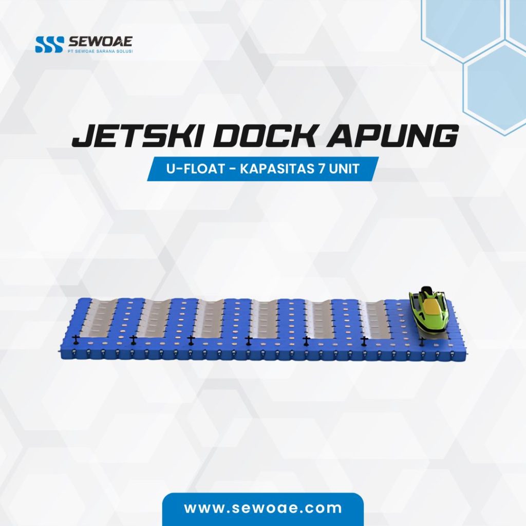 Jetski Dock Apung U-Float - Kapasitas 7 unit