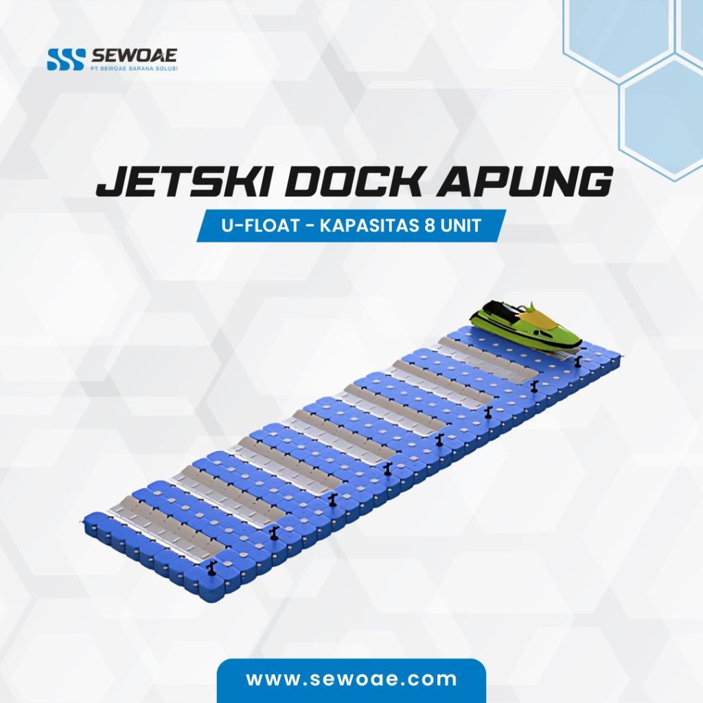Jetski Dock Apung U-Float - Kapasitas 8 unit