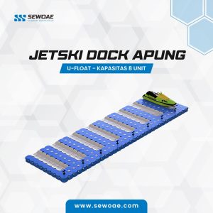 Jetski Dock Apung U-Float - Kapasitas 8 unit