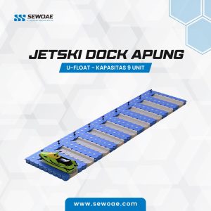 Jetski Dock Apung U-Float - Kapasitas 9 unit
