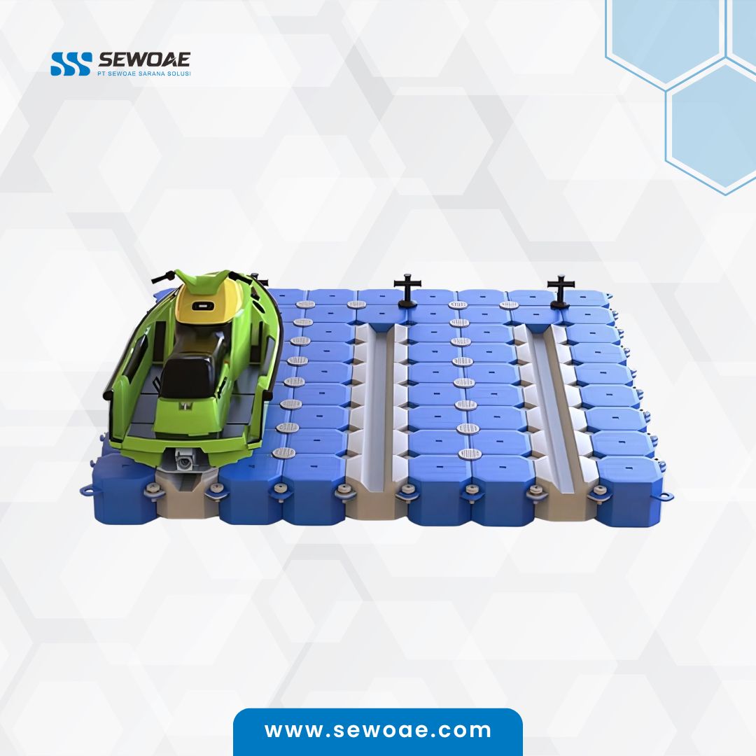 Jetski Dock Apung V-Float - Kapasitas 3 unit