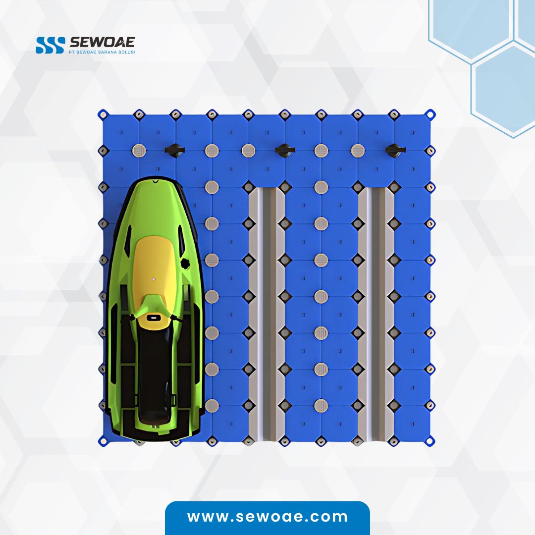 Jetski Dock Apung V-Float - Kapasitas 3 unit