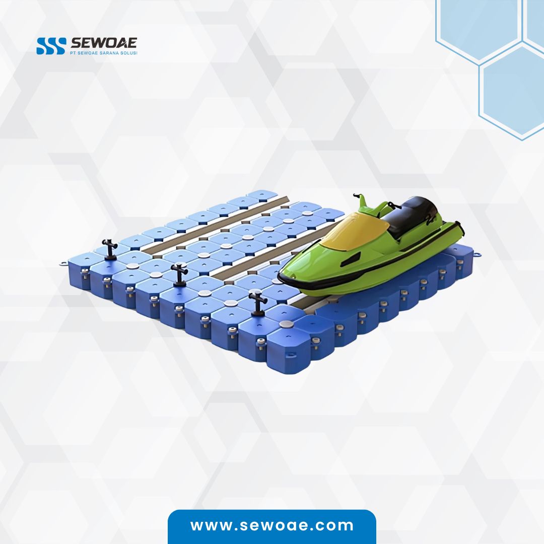 Jetski Dock Apung V-Float - Kapasitas 3 unit