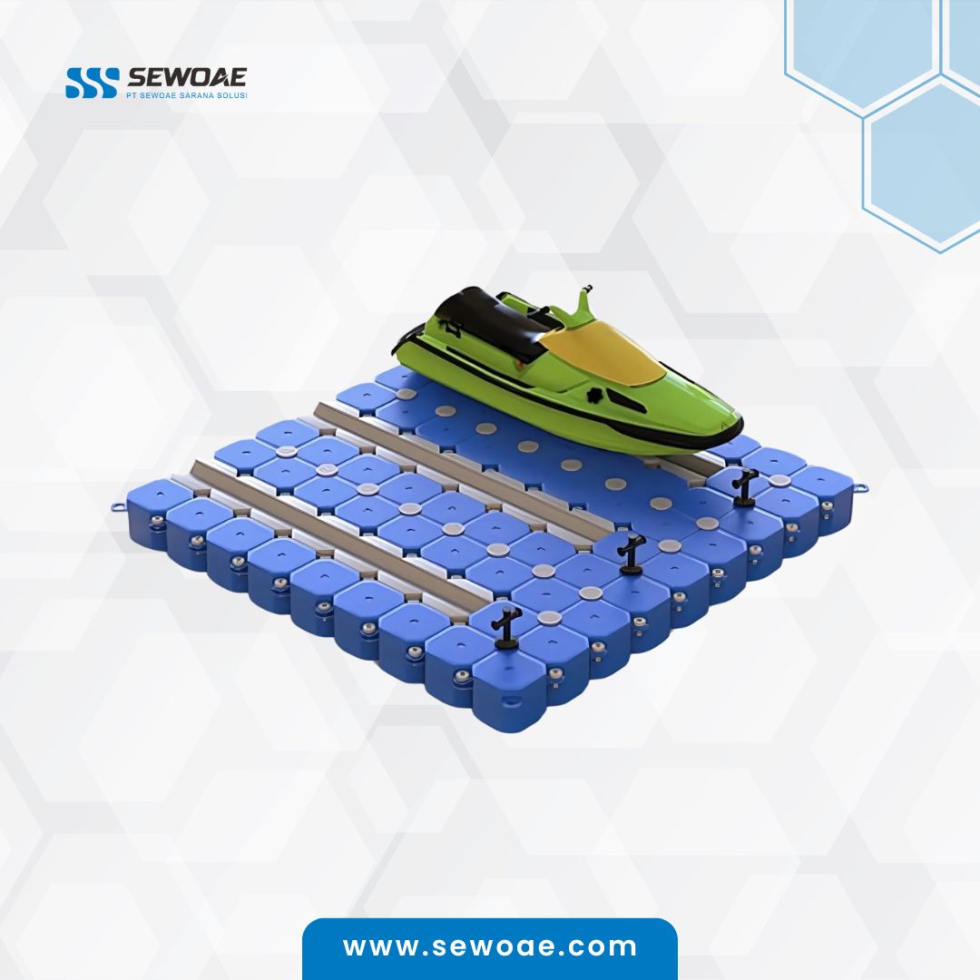 Jetski Dock Apung V-Float - Kapasitas 3 unit