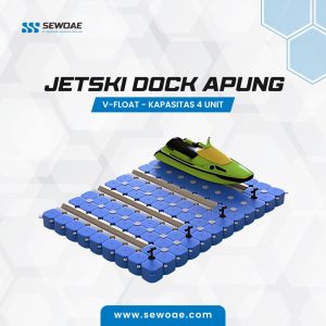 Jetski Dock Apung V-Float - Kapasitas 4 unit