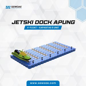 Jetski Dock Apung V-Float - Kapasitas 6 unit