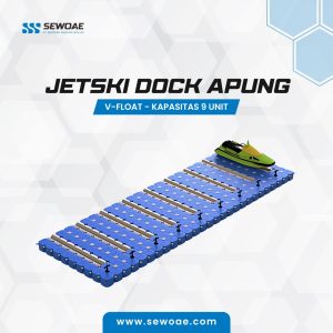 Jetski Dock Apung V-Float - Kapasitas 9 unit