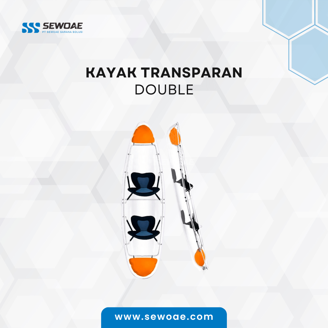 Kayak Transparan Double