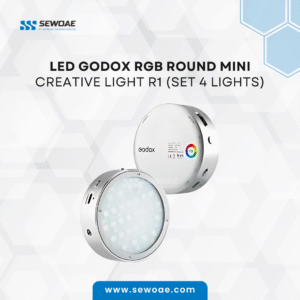 LED GODOX RGB Round Mini Creative Light R1 (/set 4 Lights)