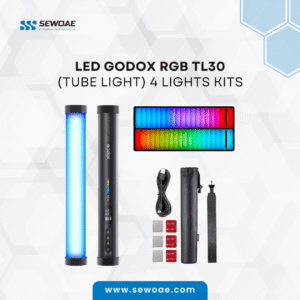 LED GODOX RGB TL30 (Tube Light) 4 Lights Kits