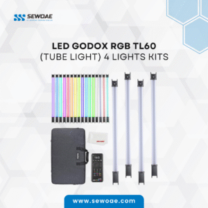LED GODOX RGB TL60 (Tube Light) 4 Lights Kits